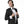 Load image into Gallery viewer, Circle Dot Formal: Cummerbund Set - Black &amp; White
