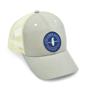 CG Logo: Badged Trucker Cap - Cattail