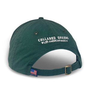 Palmetto Flag: Embroidered Twill Cap - Spruce