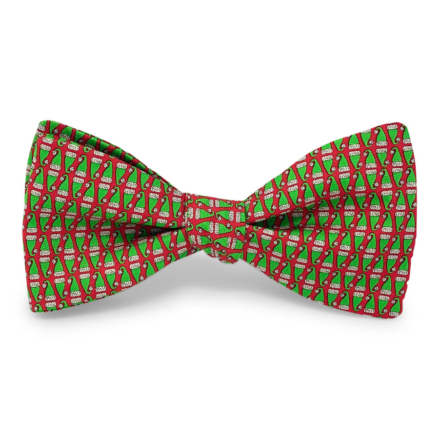 Santa Hats: Bow - Red