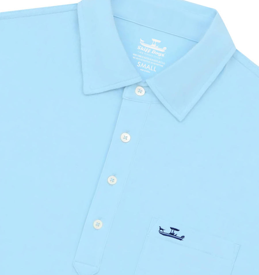 Skiff Dogs: Upcycled Surf Polo - Tidal