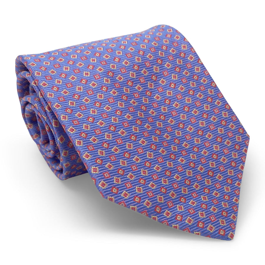 Bespoke Proper Jumble: Tie - Blue/Yellow