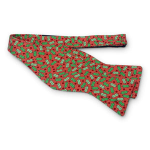 Holly Berries: Bow - Pink