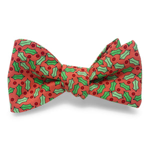 Holly Berries: Bow - Pink