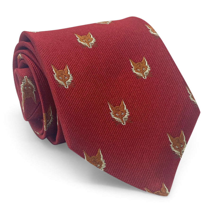 Fox Mask: Tie - Red