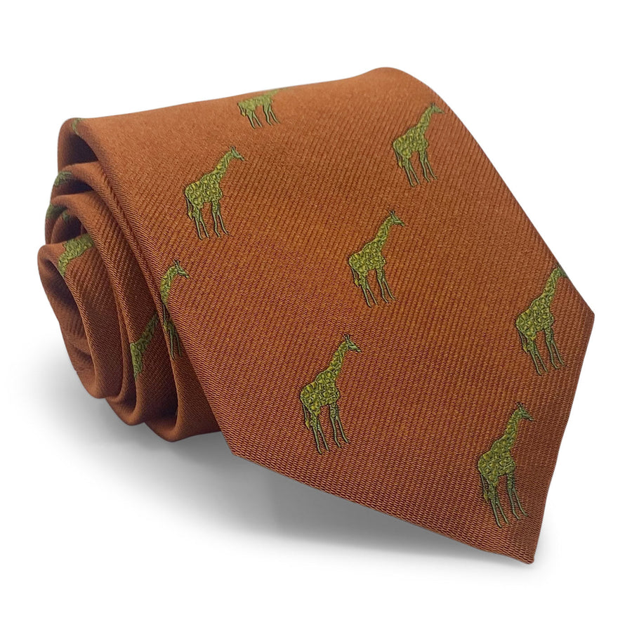 Giraffe: Tie - Orange