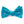 Load image into Gallery viewer, Fleur de Lis: Bow - Aqua
