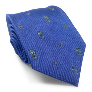 Trout Fishing: Tie - Blue