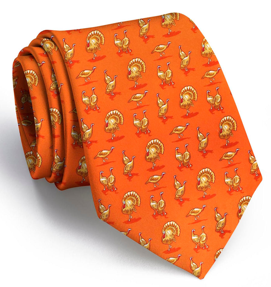 Turkey Trot: Tie - Orange