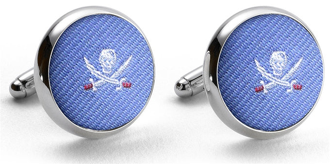 Silver Navy Anchor Cufflinks