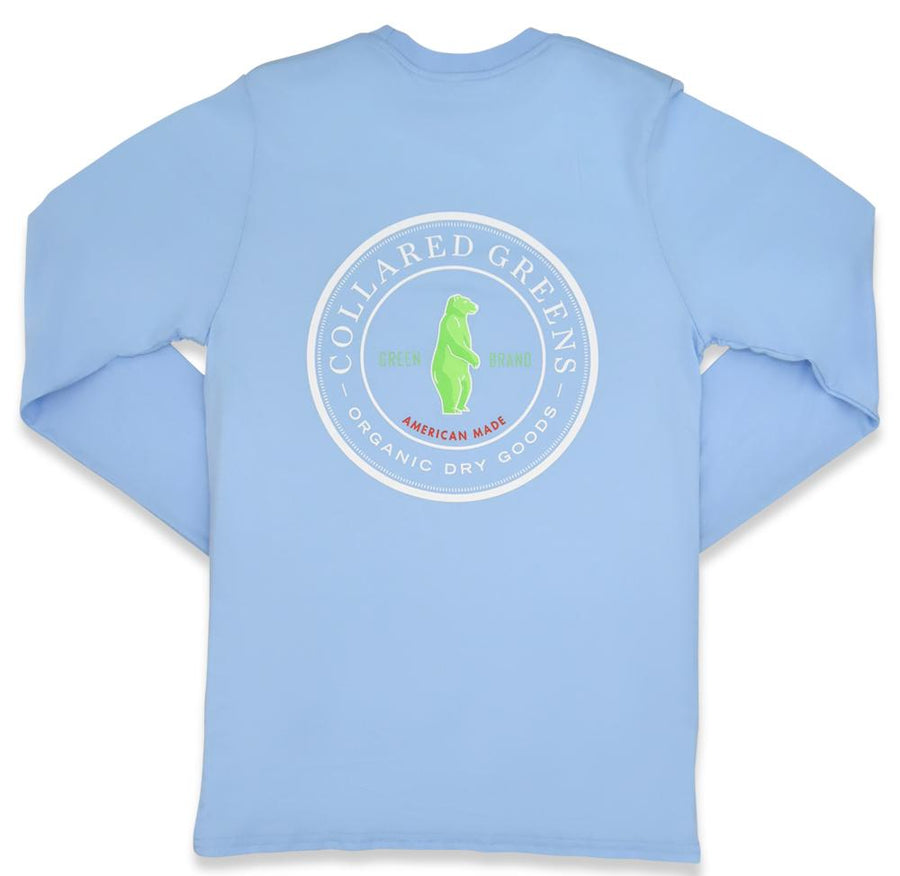 Circle Logo: Long Sleeve T-Shirt - Carolina