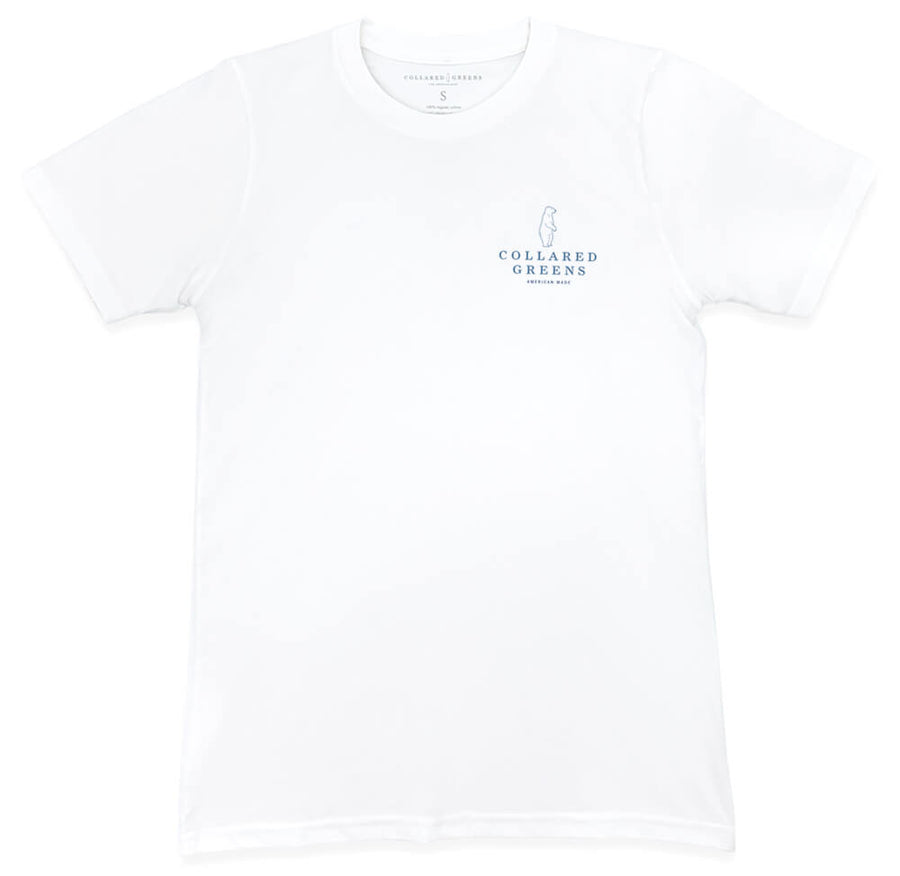 Flies Forever: Short Sleeve T-Shirt - White